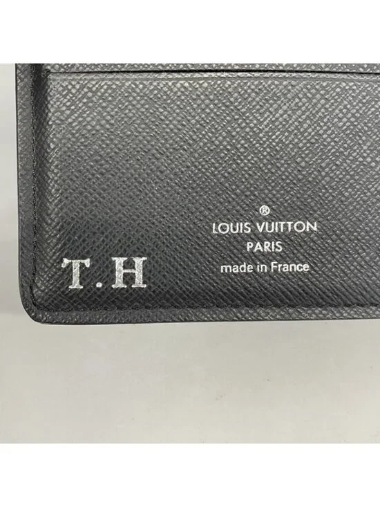 Louis Vuitton Billfold Taiga Portefeuille Multiple Ardoise Wallet - Picture 4 of 10